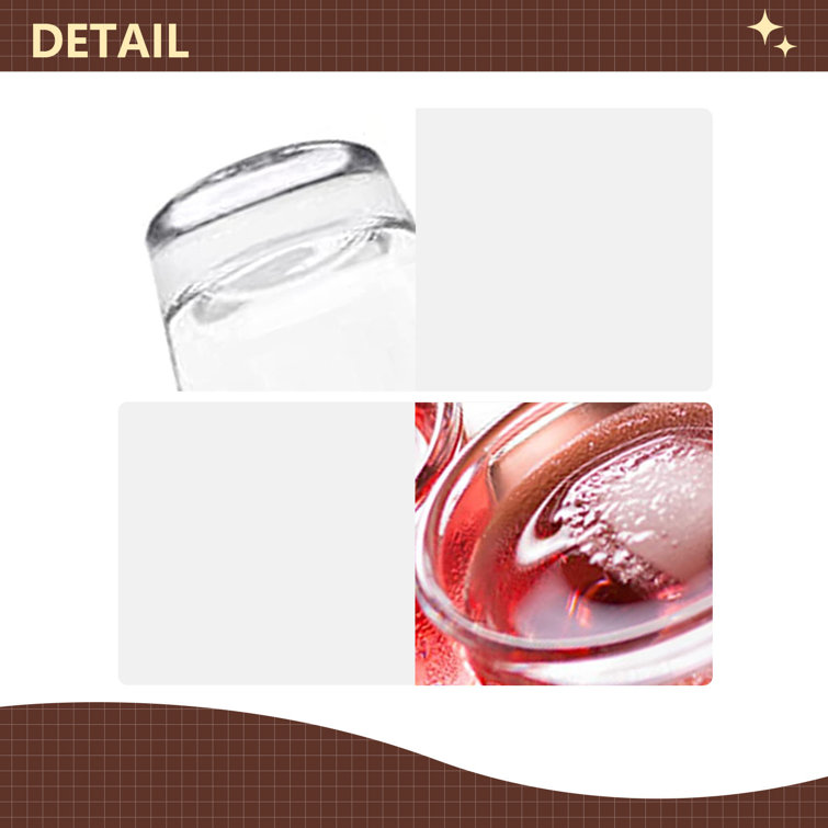 Eternal Night Shot Glasses Set With Heavy Base, 1.6 Oz Clear Shot